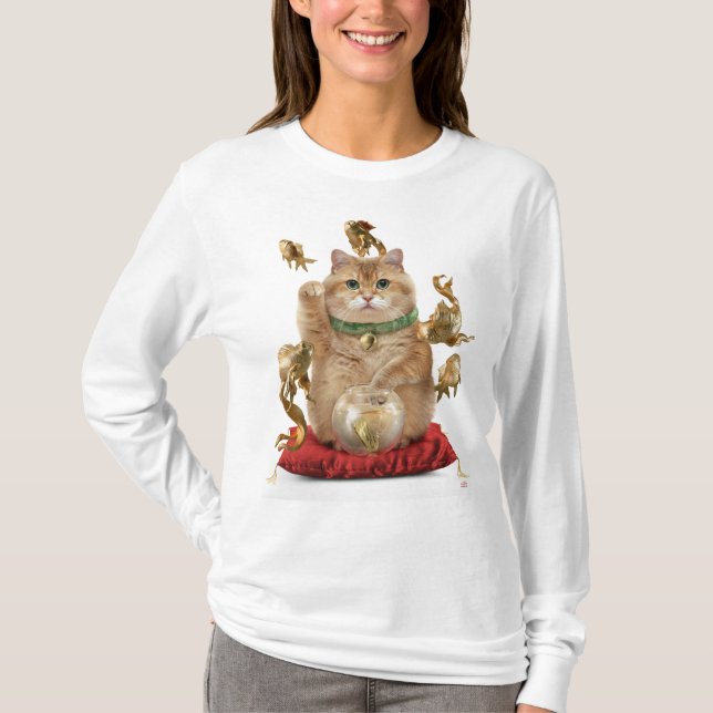 Hosico Maneki-neko T-Shirt (Front)