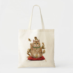 Hosico Maneki-neko Tote Bag