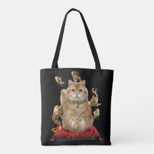Hosico Maneki-neko Tote Bag