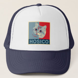 Hosico - Red Blue Illustration Trucker Hat