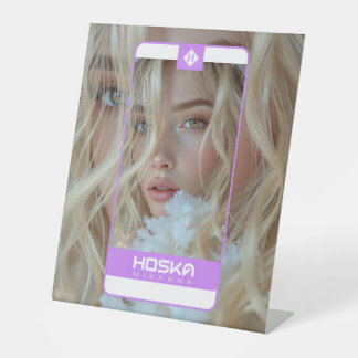 HOSKA PEDESTAL SIGN