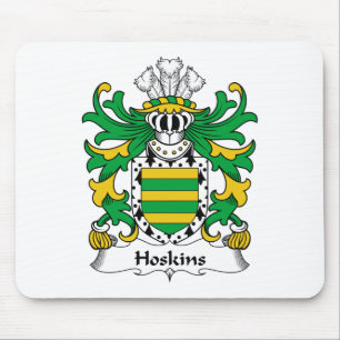 Hoskins Family Crest Mouse Mat