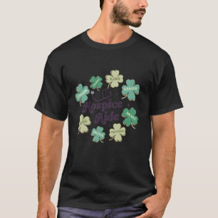 Hospice Aide Nursing Groovy Paddys Medical St Patr T-Shirt