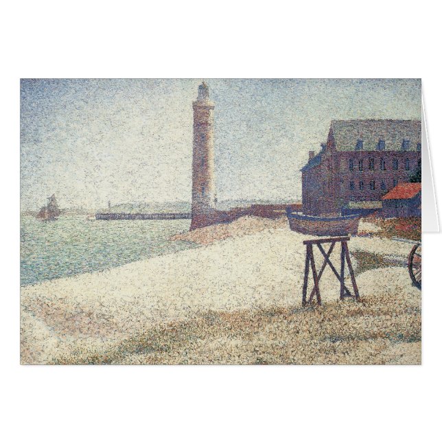 Hospice and Lighthouse, Honfleur by Georges Seurat (Front Horizontal)