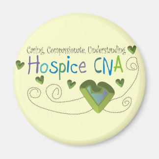Hospice CNA Green Hearts Magnet