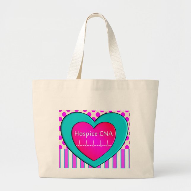 Hospice CNA Nursing Assistant Tote (Front)