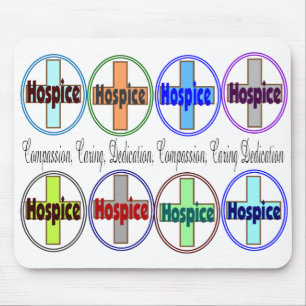 Hospice Mousepad--Unique and Bright Colours Mouse Mat