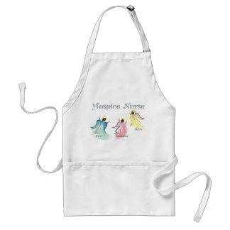 Hospice Nurse 3 Angels Design Standard Apron