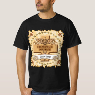 Hospice Nurse Caduceus  T-Shirt