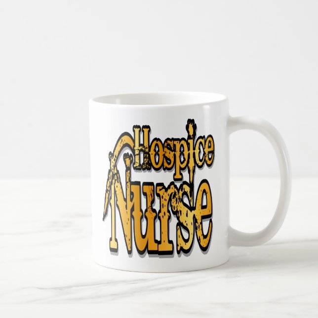 Hospice Nurse Coffee Mug (Right)