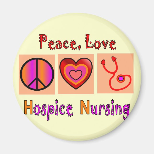 Hospice Nurse Gifts Magnet (Front)