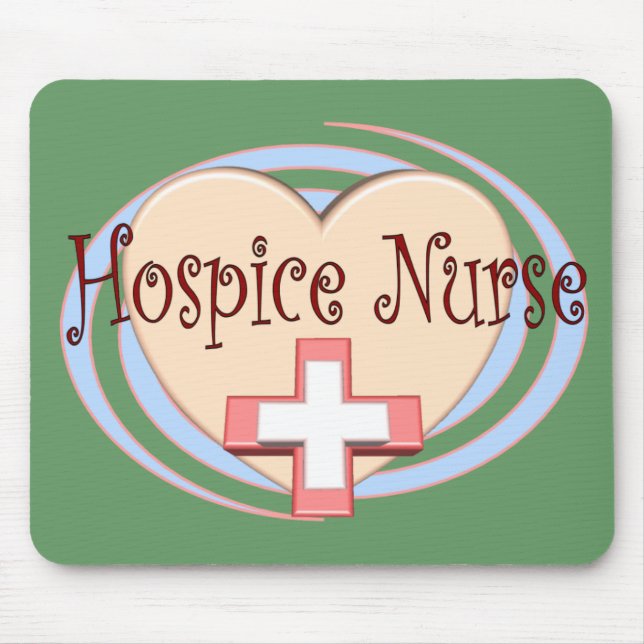Hospice Nurse gifts Mouse Mat (Front)