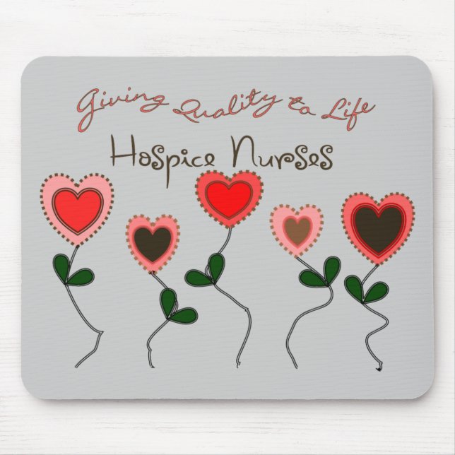 Hospice Nurse Gifts Mouse Mat (Front)