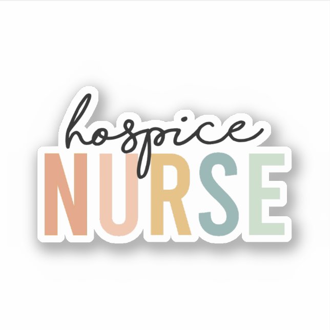Hospice Nurse, Hospice RN Nurse Appreciation Gift (Front)