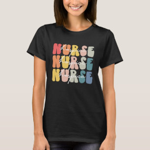 Hospice Nurse Life Groovy Hospice Nurse Week T-Shirt