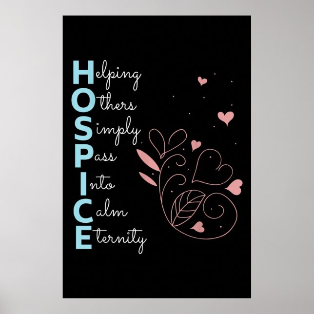 Hospice Nurse Poster (Front)