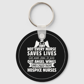 Hospice Nurse Quote Key Ring