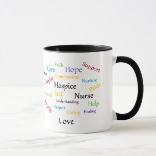 Hospice Nurse Ringer Mug