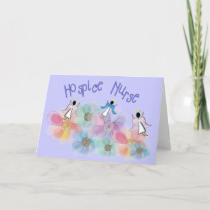 Hospice Nurse WHISPY Angels Design Card