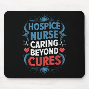 Hospice Nursing Design For Hospice Nurse Palliativ Mouse Mat