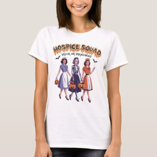 Hospice Squad Halloween For Nurse T-Shirt