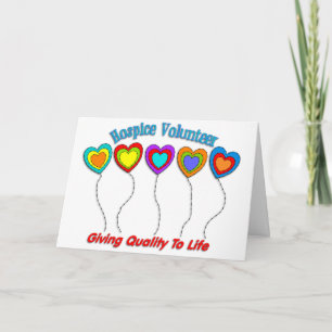 Hospice Volunteer   Card