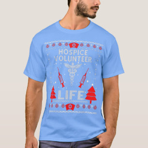 Hospice Volunteer Life Ugly Christmas Sweaters Mat