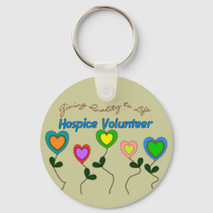 Hospice Volunteer Shirts and Gifts Key Ring