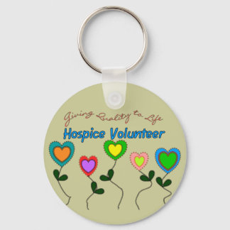 Hospice Volunteer Shirts and Gifts Key Ring