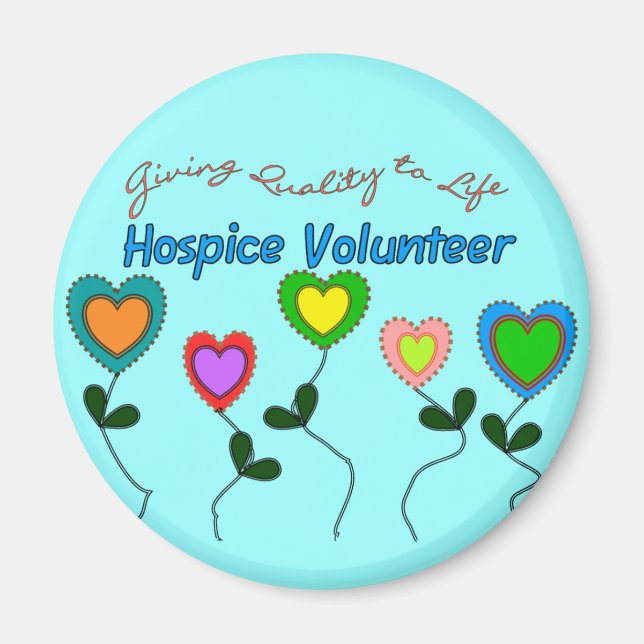 Hospice Volunteer Shirts and Gifts Magnet (Front)