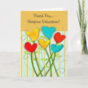 Hospice Volunteer Thank You Card