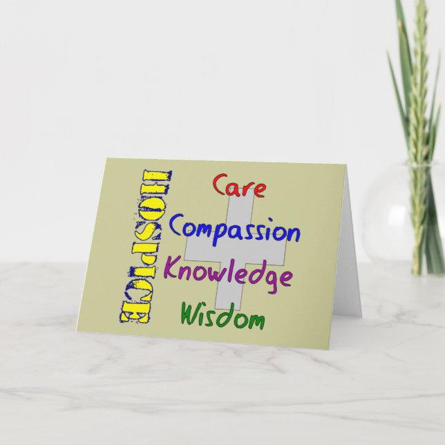 Hospice Worker Gifts Card (Front)