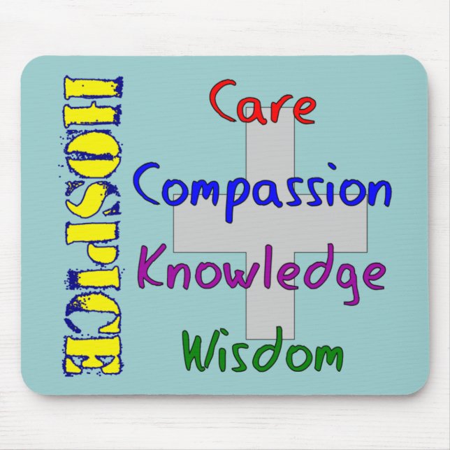 Hospice Worker Gifts Mouse Mat (Front)