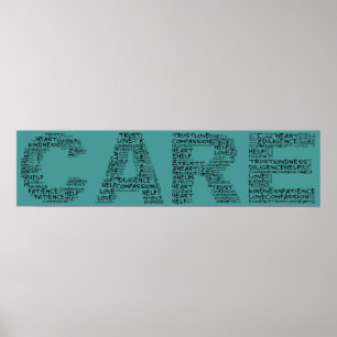 Hospice Workers Embody a Spirit of Caring Poster