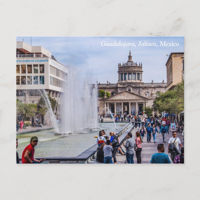 Hospicio Cabañas, Guadalajara Mexico Postcard (Front)