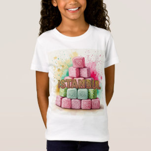  Hospitable Istanbul, Turkish Delight, by Natasha  T-Shirt