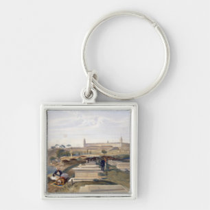 Hospital and Cemetery, Scutari, plate from 'The Se Key Ring