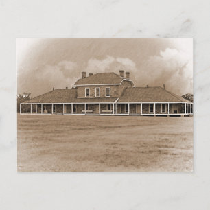 Hospital at Ft. Richardson Texas Postcard