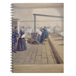 Hospital at Scutari, detail of Florence Nightingal Notebook