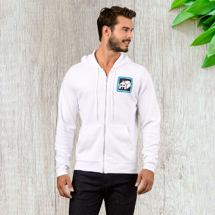 Hospital Barn Icon Minimalist Healthcare Facility  Hoodie