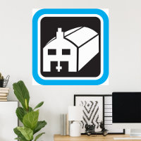 Hospital Barn Icon Minimalist Healthcare Facility 