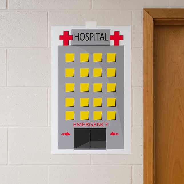 Hospital Emergency Medical Building Poster (Creator Uploaded)