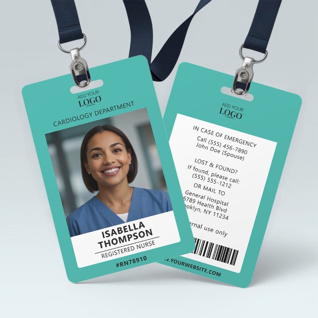Hospital Employee Professional Medical Surgical ID ID Badge (Creator Uploaded)
