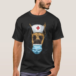 Hospital Great Dane ER Nurse RN LPN Nurse Life Pet T-Shirt