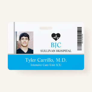 Hospital/Healthcare Employee ID ID Badge