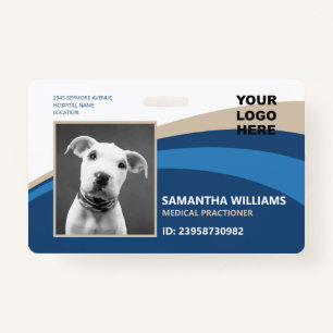 Hospital Medical ID Photo Logo ID Badge