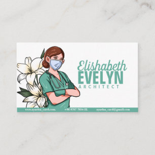 Hospital Medical Speciality Rescue Business Card