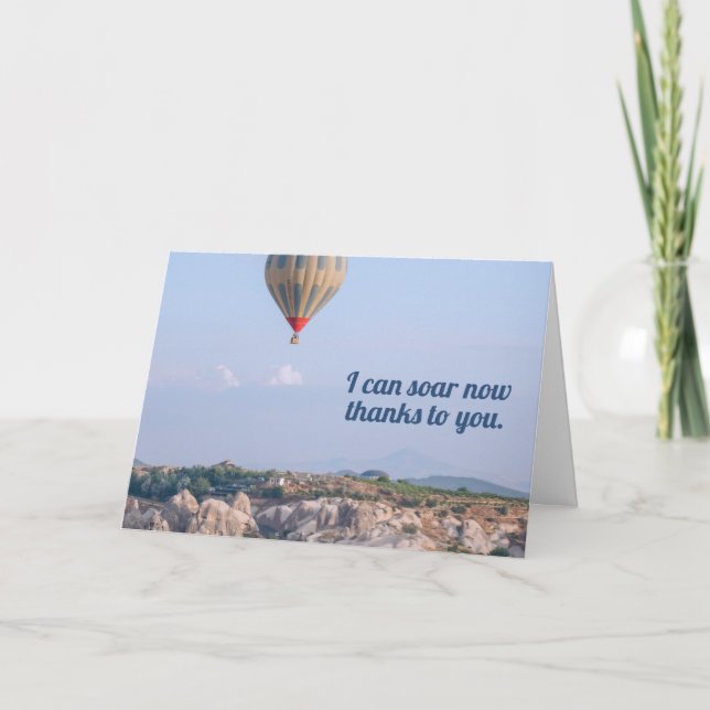 Hospital/Medical Staff, Cargiver Thank-You Card (Front)