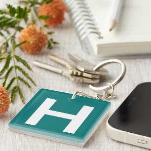Hospital Road Sign Emergency Medical Facility  Key Ring