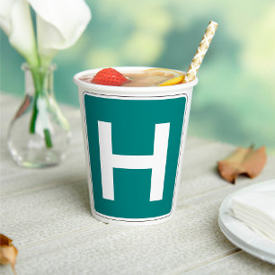 Hospital Road Sign Emergency Medical Facility  Paper Cups